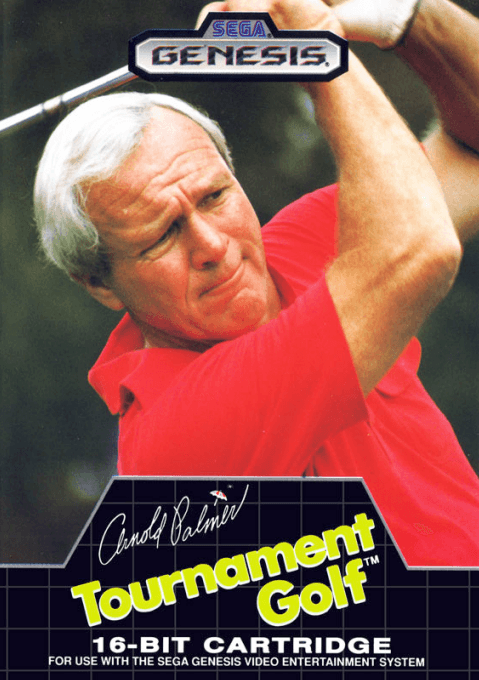 Arnold Palmer Tournament Golf original box art cover