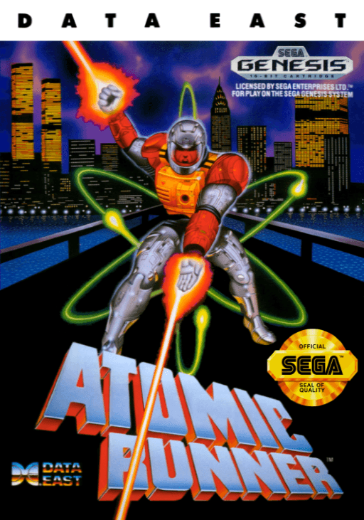 Atomic Runner original box art cover