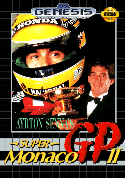 Ayrton Senna's Super Monaco GP 2 cover
