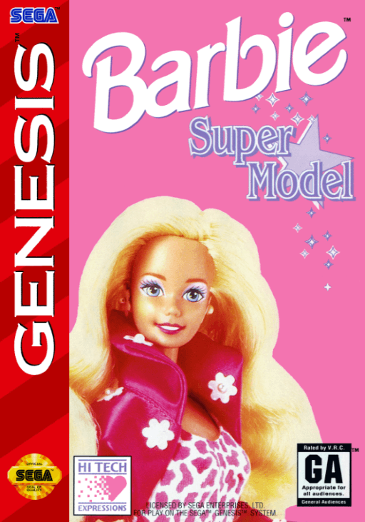 Barbie Super Model original box art cover