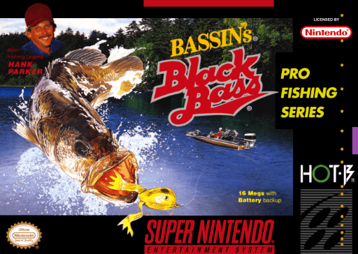 Bassin's Black Bass original box art cover