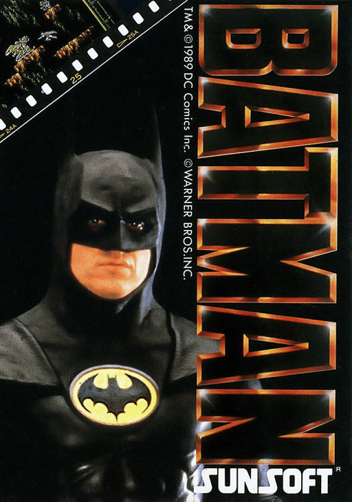 Batman original box art cover