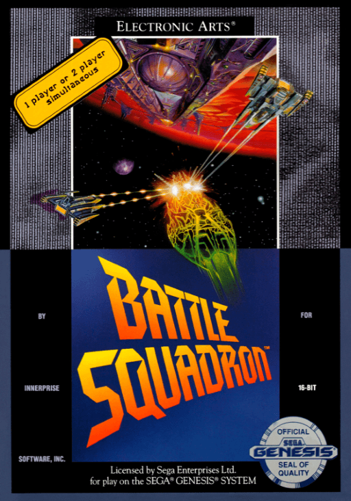 Battle Squadron original box art cover