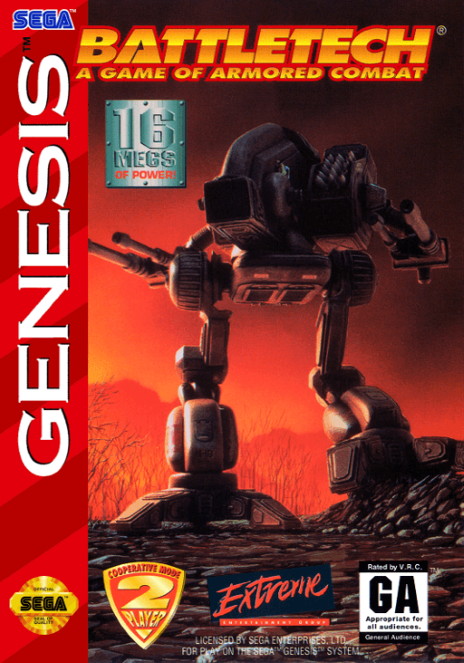 BattleTech - A Game of Armored Combat original box art cover
