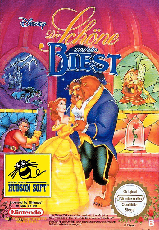Beauty and the Beast original box art cover