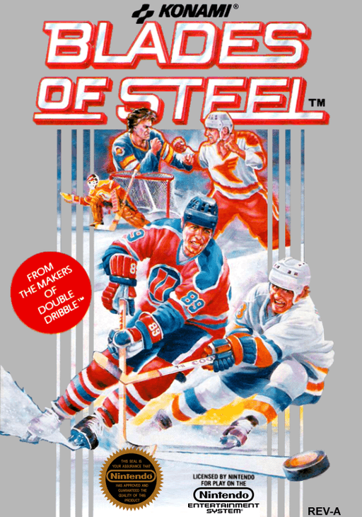 Blades of Steel original box art cover