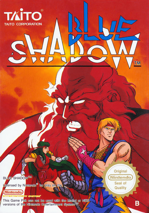 Blue Shadow original box art cover
