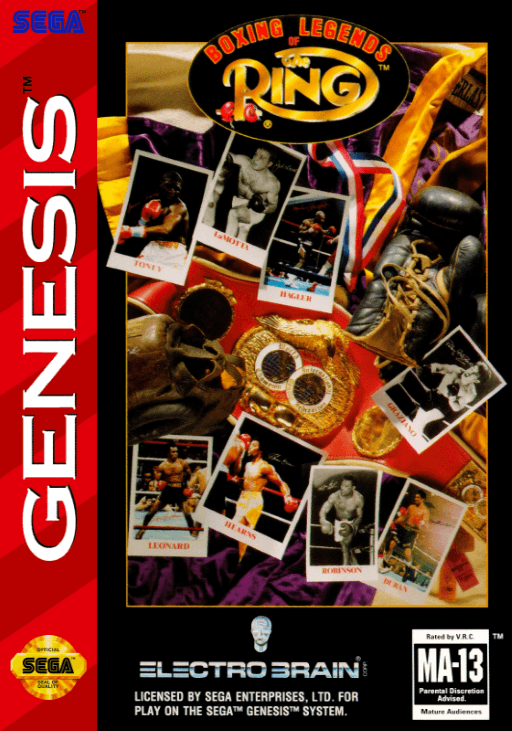 Boxing Legends of the Ring cover