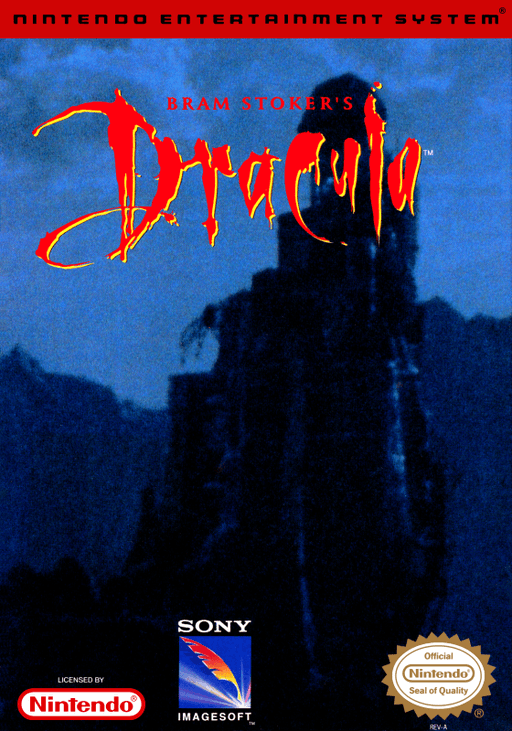 Bram Stoker's Dracula original box art cover