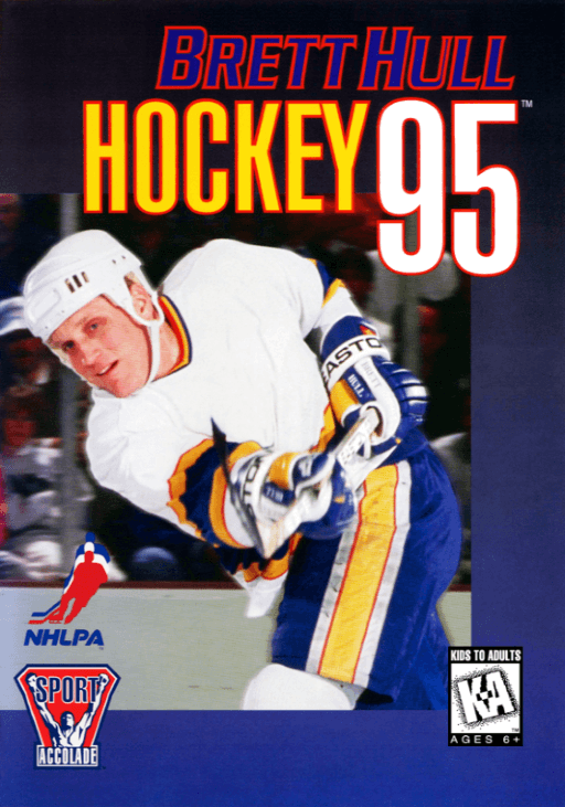 Brett Hull Hockey 95 cover