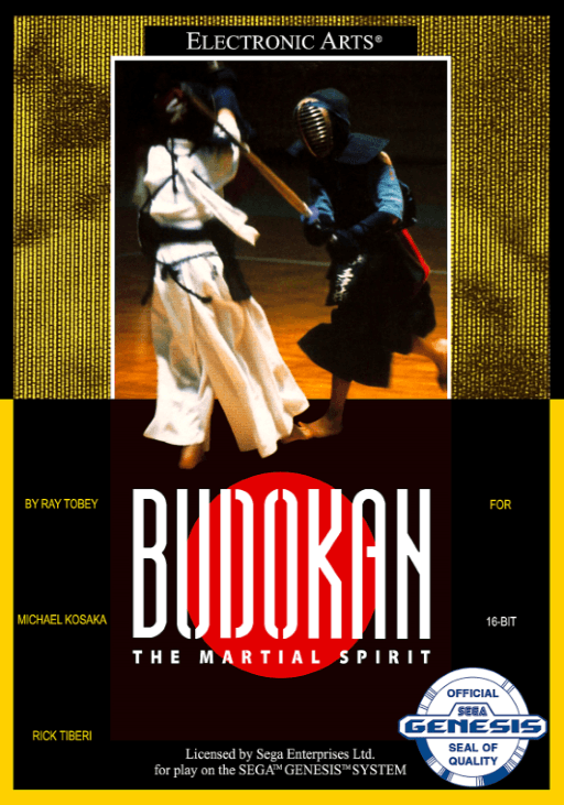 Budokan - The Martial Spirit original box art cover
