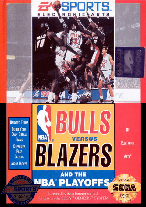 Bulls versus Blazers and the NBA Playoffs cover