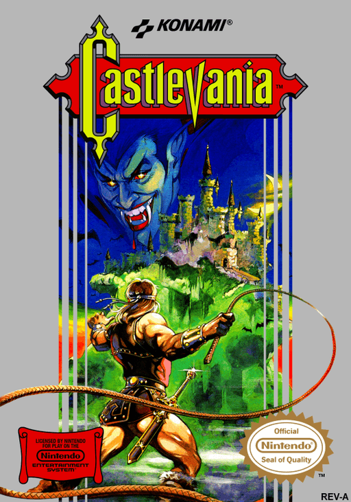 Castlevania original box art cover