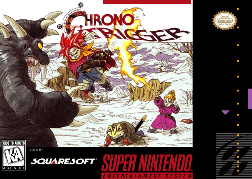 Chrono Trigger original box art cover