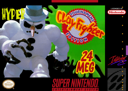 Clay Fighter - Tournament Edition original box art cover