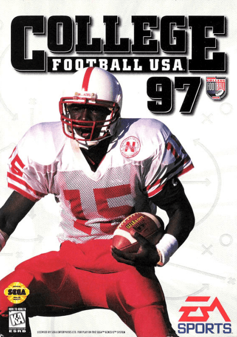 College Football USA 97 original box art cover