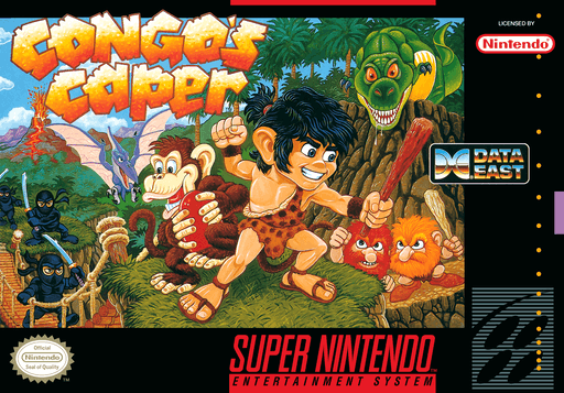 Congo's Caper original box art cover