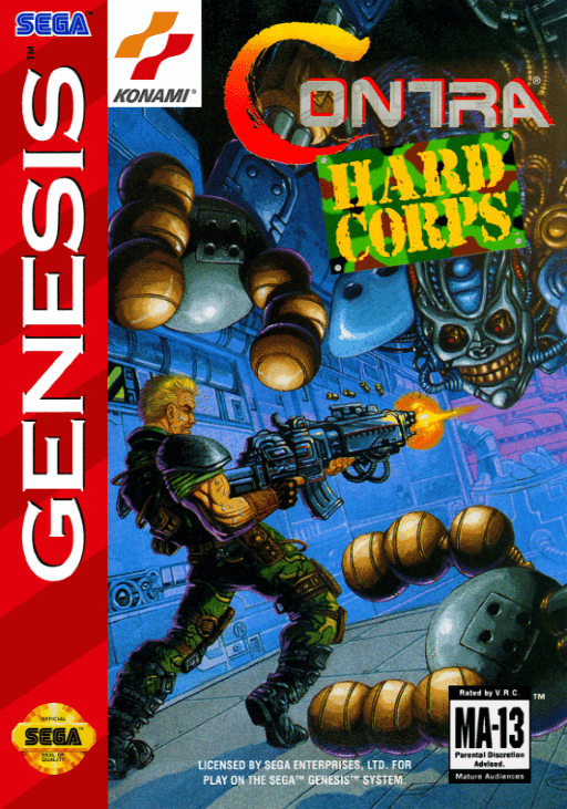 Contra - Hard Corps cover