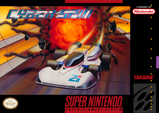 Cyber Spin original box art cover