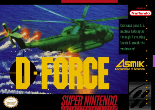 D-Force original box art cover