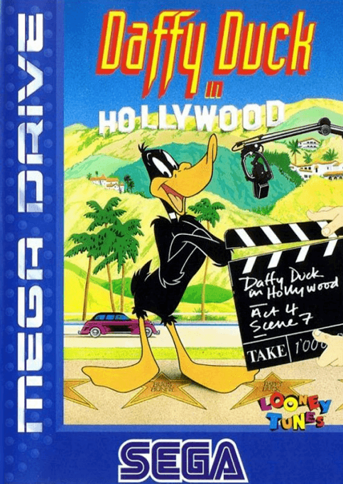 Daffy Duck in Hollywood original box art cover