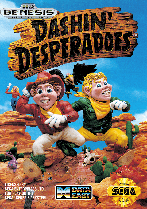 Dashin' Desperadoes original box art cover