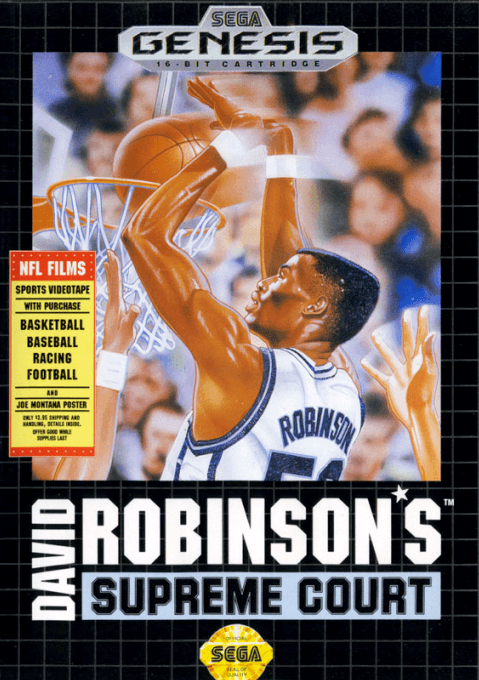 David Robinson's Supreme Court original box art cover