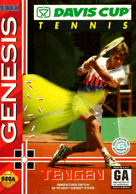 Davis Cup Tennis ~ Davis Cup World Tour original box art cover