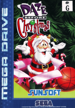 Daze Before Christmas original box art cover