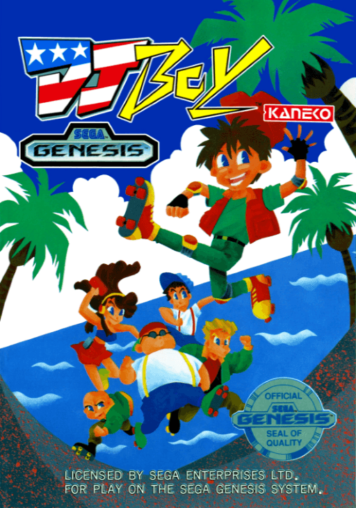 DJ Boy original box art cover