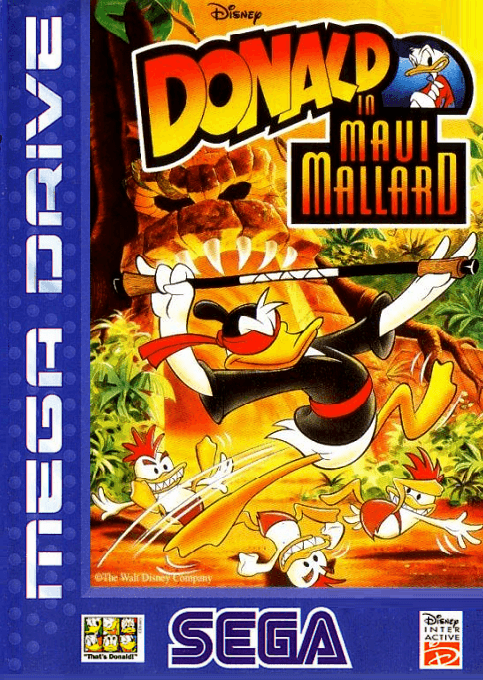 Donald in Maui Mallard original box art cover