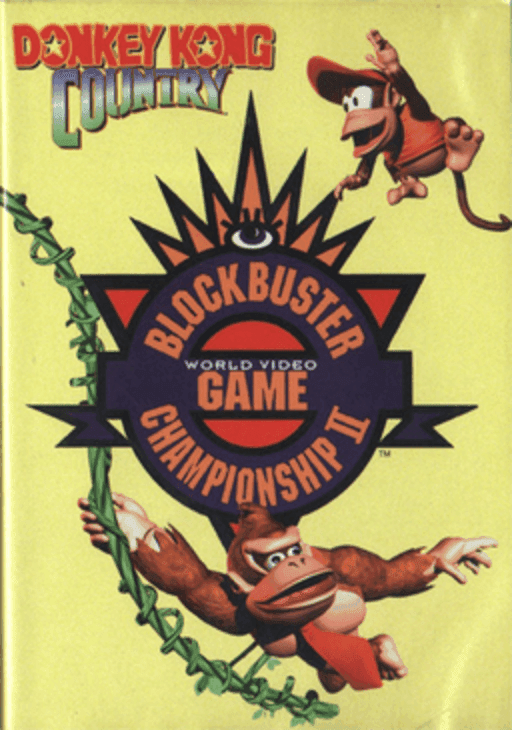 Donkey Kong Country - Competition Cartridge original box art cover