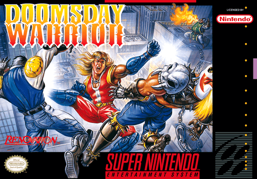 Doomsday Warrior original box art cover