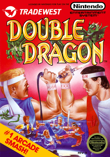 Double Dragon original box art cover
