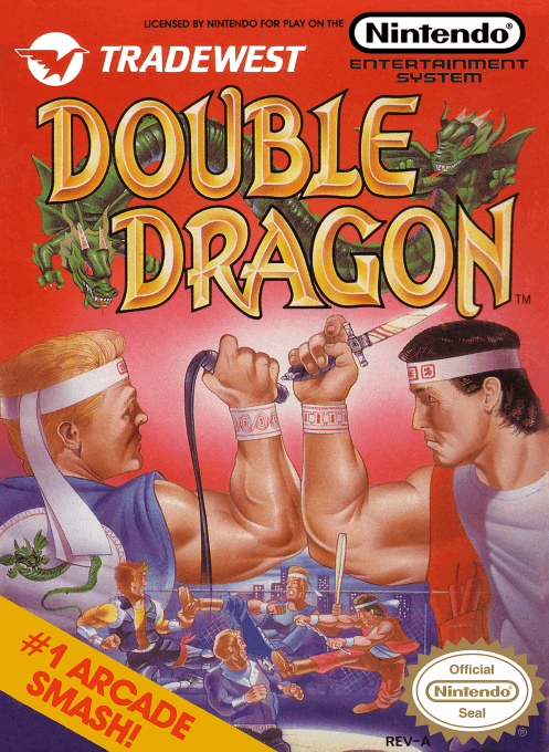 Double Dragon (Hack) original box art cover
