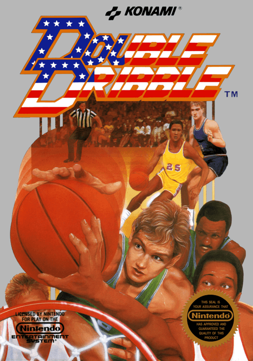 Double Dribble original box art cover
