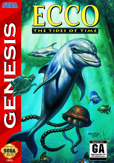Ecco - The Tides of Time original box art cover