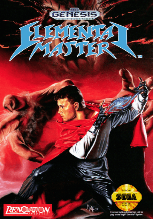 Elemental Master original box art cover