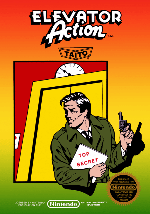 Elevator Action original box art cover