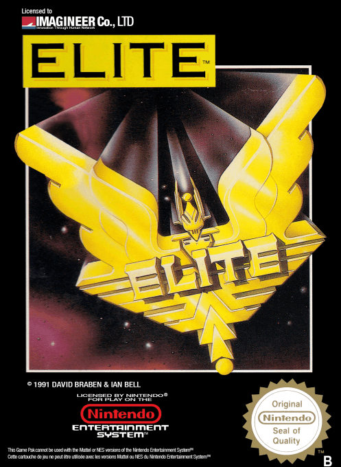 Elite original box art cover