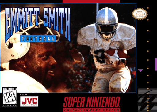 Emmitt Smith Football original box art cover