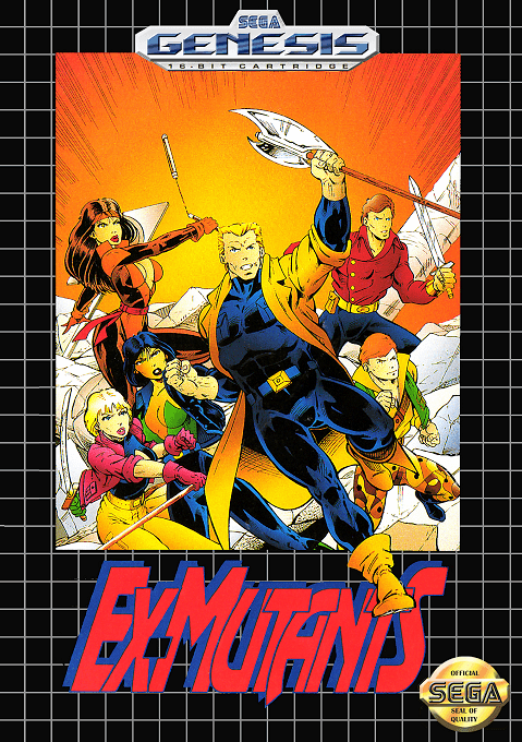 Ex-Mutants original box art cover