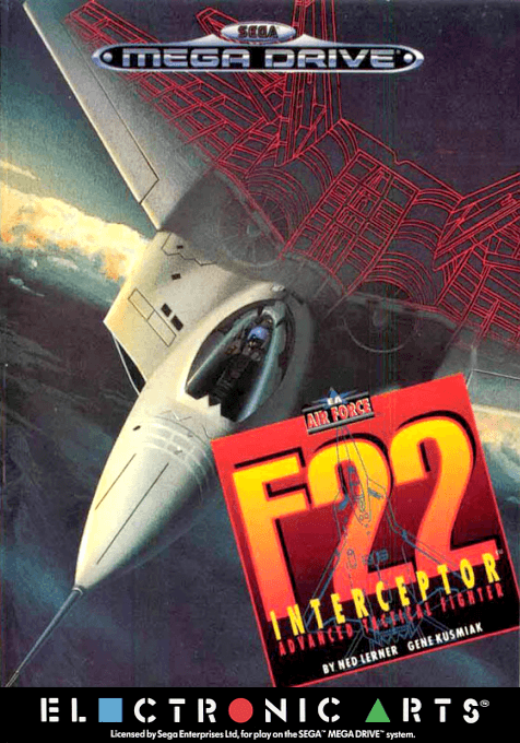 F-22 Interceptor - Advanced Tactical Fighter original box art cover