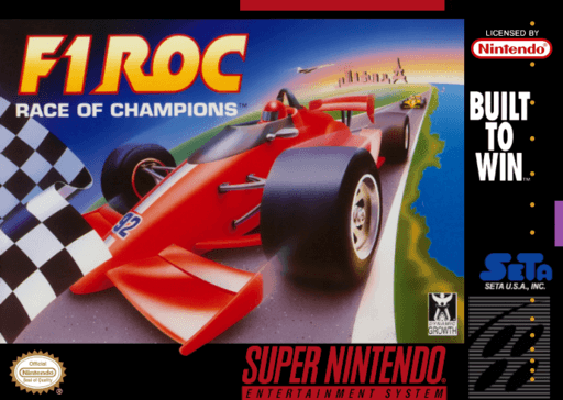 F1 ROC - Race of Champions original box art cover