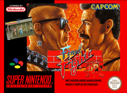 Final Fight original box art cover