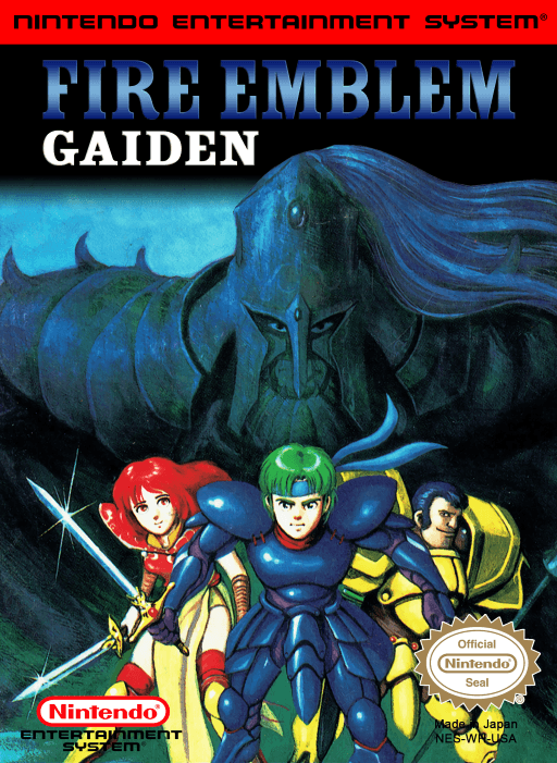 Fire Emblem Gaiden original box art cover