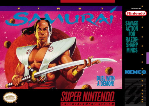First Samurai original box art cover