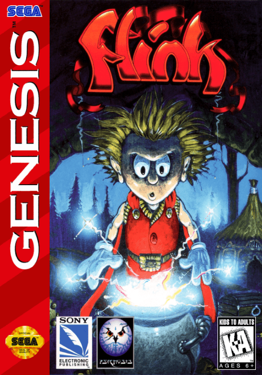 Flink original box art cover