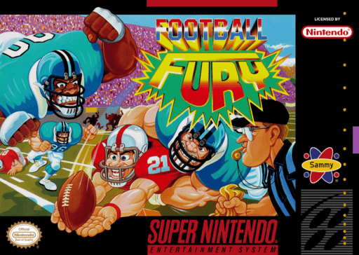Football Fury original box art cover