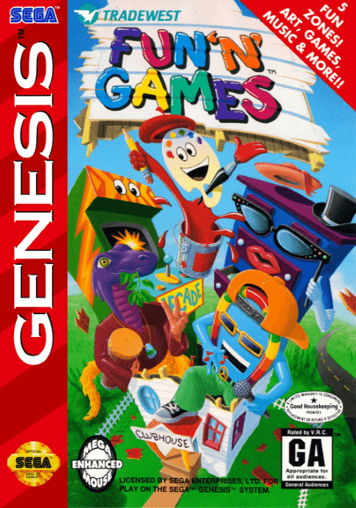 Fun 'n' Games original box art cover
